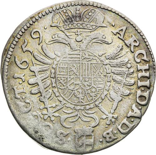 XV Kreutzer 1659 - back