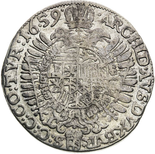 XV Kreutzer 1659 - back