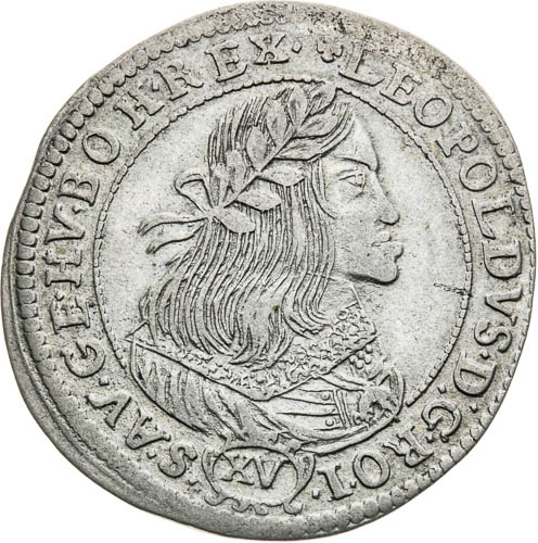 XV Krejcar 1661 - avers