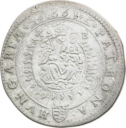 XV Krejcar 1661 - revers
