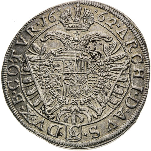 XV Krejcar 1662 - revers