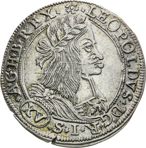 XV Kreutzer 1663 - front