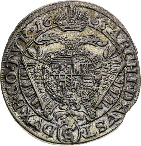 XV Kreutzer 1663 - back