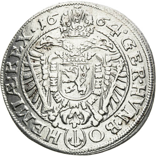 XV Kreutzer 1664 - back