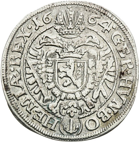 XV Kreutzer 1664 - back