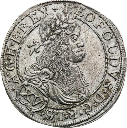 XV Krejcar 1664 - avers