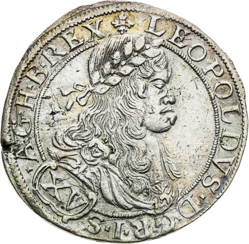 XV Krejcar 1664 - avers