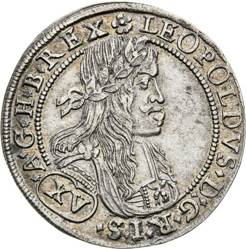 XV Krejcar 1664 - avers