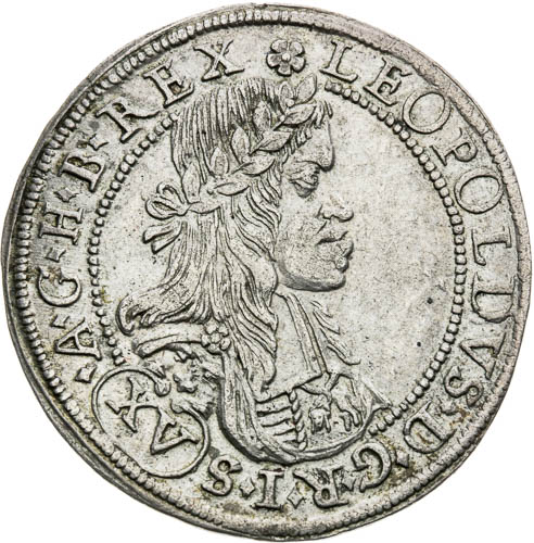 XV Krejcar 1664 - avers