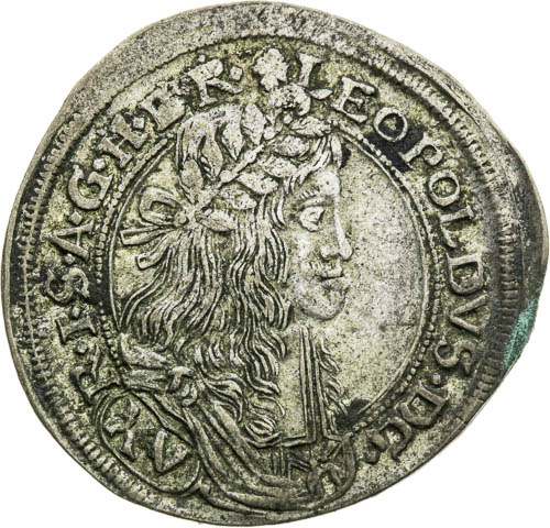 XV Krejcar 1664 - avers
