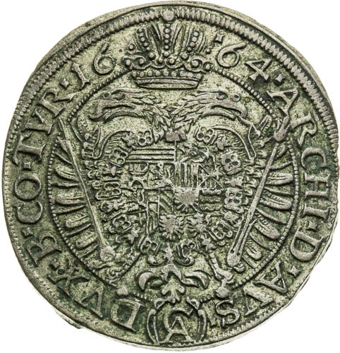 XV Krejcar 1664 - revers