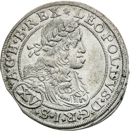XV Krejcar 1664 - avers