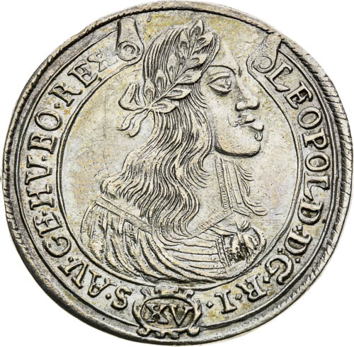XV Grajciar 1665 - avers
