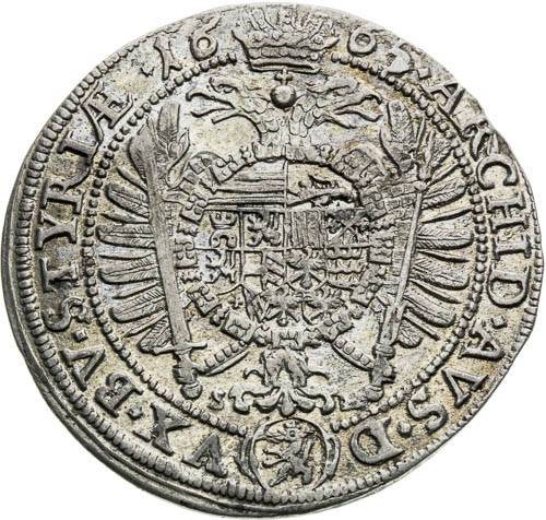 XV Krejcar 1665 - revers