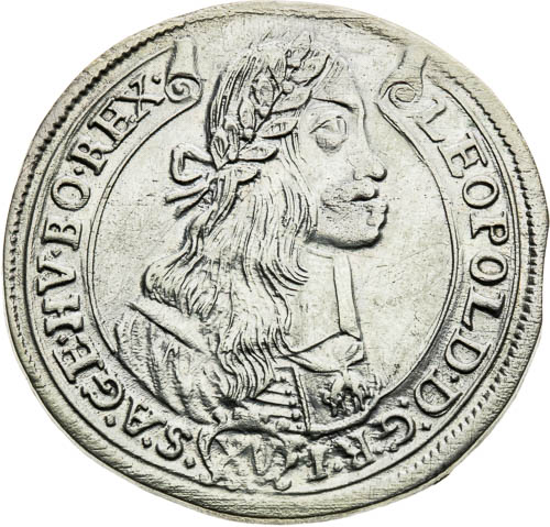 XV Krejcar 1674 - avers