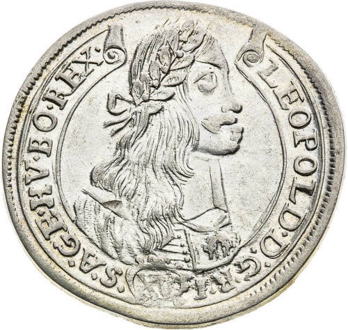 XV Krejcar 1674 - avers