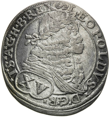 XV Krejcar 1675 - avers