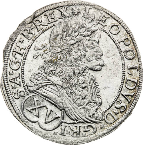 XV Krejcar 1675 - avers