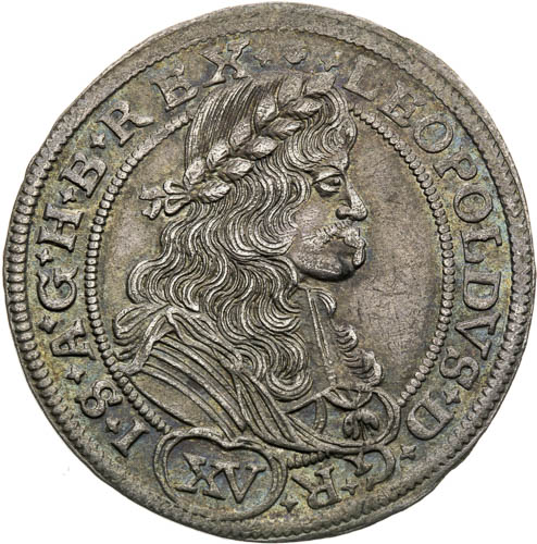XV Krejcar 1675 - avers