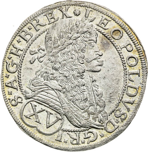 XV Krejcar 1675 - avers
