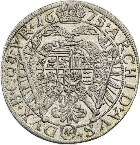 XV Krejcar 1675 - revers