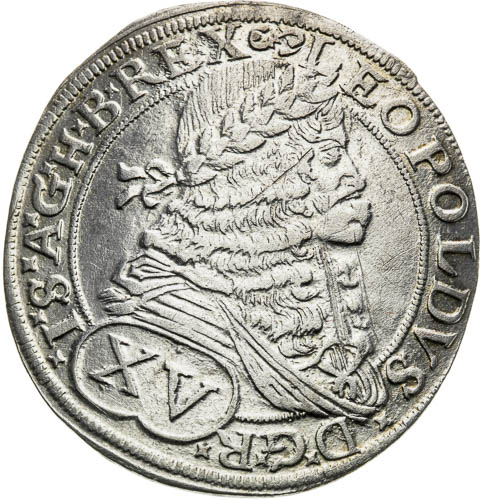 XV Krejcar 1675 - avers