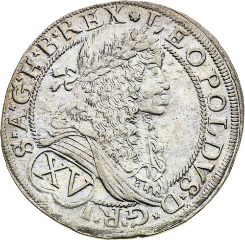 XV Krejcar 1675 - avers