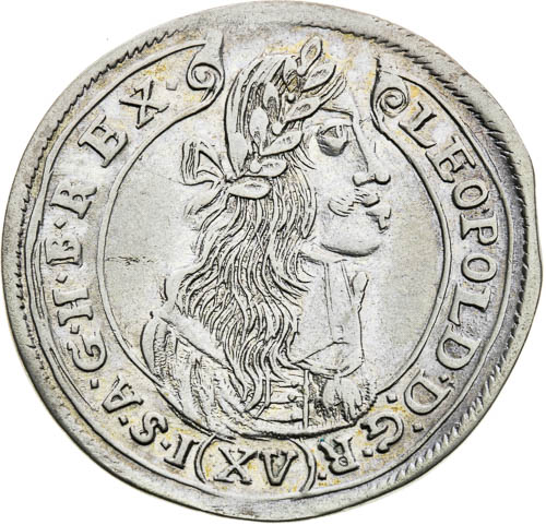 XV Krejcar 1676 - avers