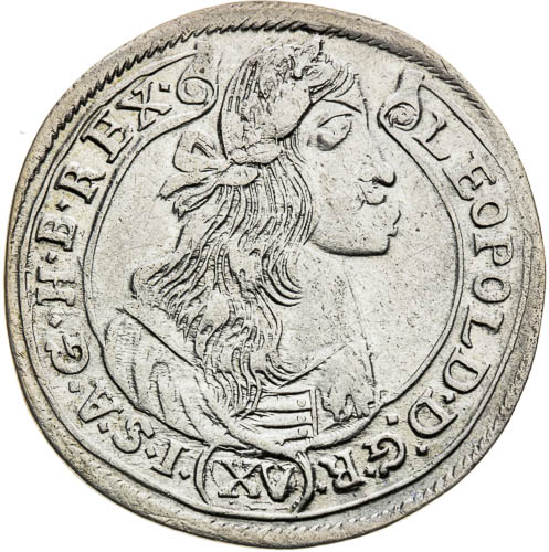 XV Kreutzer 1677 - front