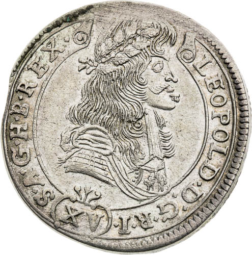 XV Kreutzer 1687 - front