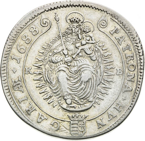 XV Kreutzer 1688 - back