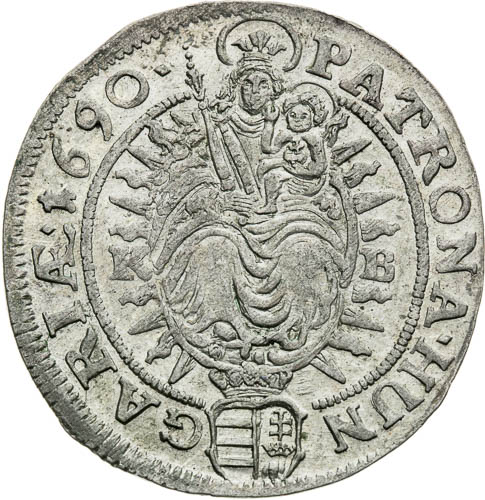 XV Grajciar 1690 - reverz