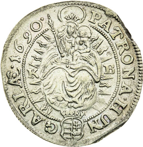 XV Grajciar 1690 - reverz
