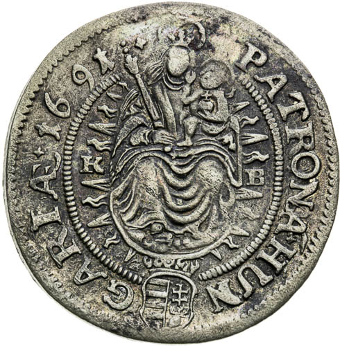 XV Grajciar 1691 - reverz