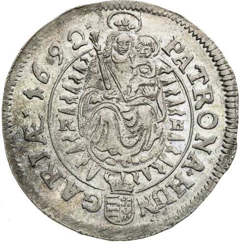XV Grajciar 1692 - reverz