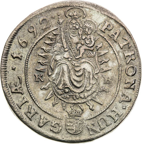 XV Grajciar 1692 - reverz