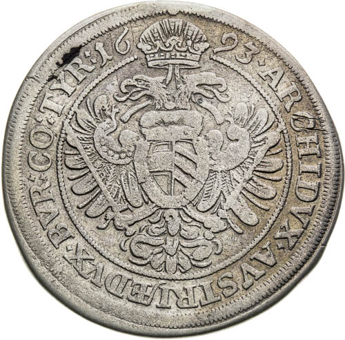 XV Grajciar 1693 - reverz
