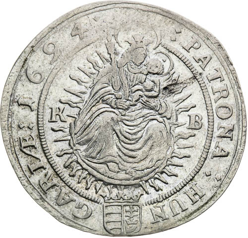 XV Krejcar 1694 - revers