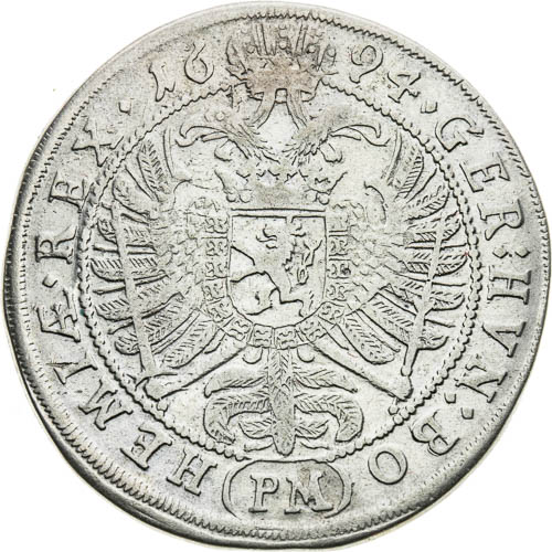 XV Krejcar 1694 - revers