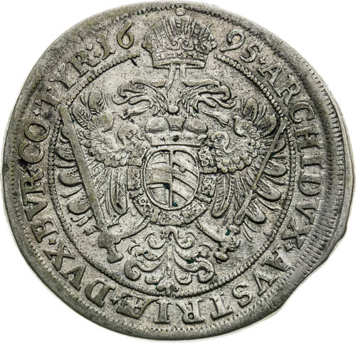 XV Kreutzer 1695 - back