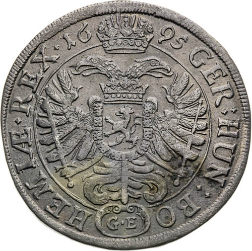XV Kreutzer 1695 - back