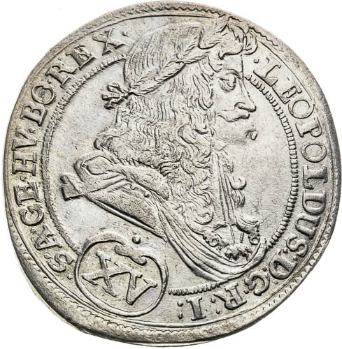 XV Kreutzer 1696 - front