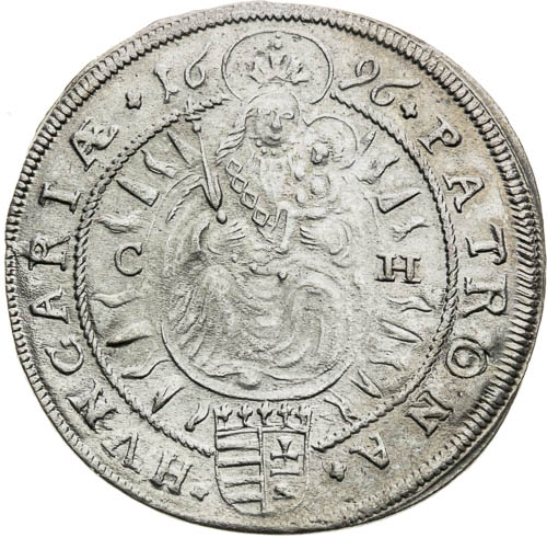 XV Kreutzer 1696 - back