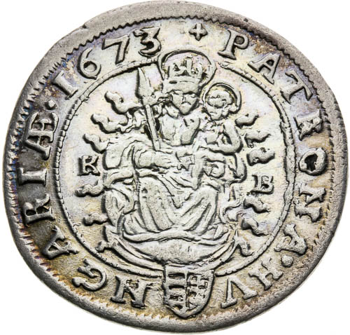 VI Kreutzer 1673 - back
