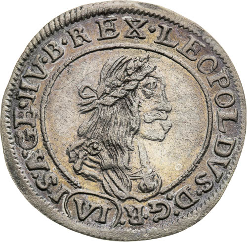 VI Kreutzer 1673 - front