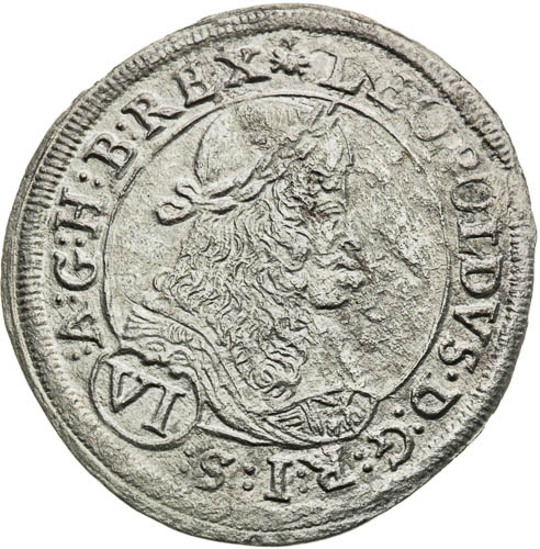 VI Kreutzer 1673 - front