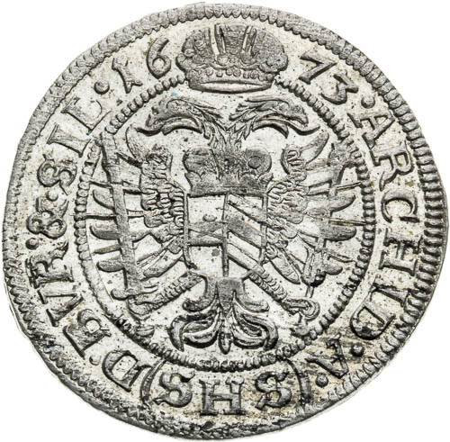 VI Grajciar 1673 - reverz