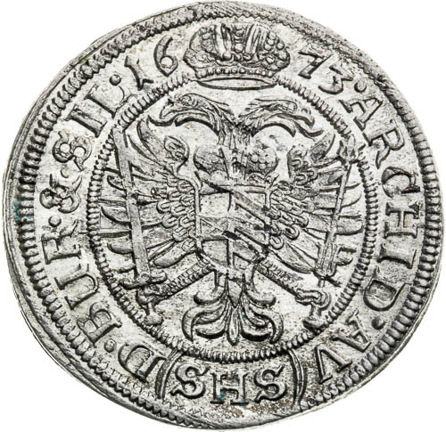 VI Grajciar 1673 - reverz