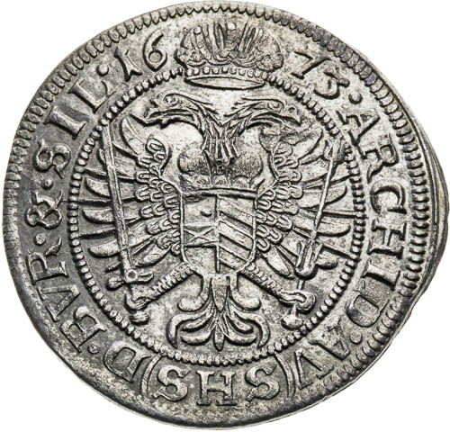 VI Grajciar 1673 - reverz
