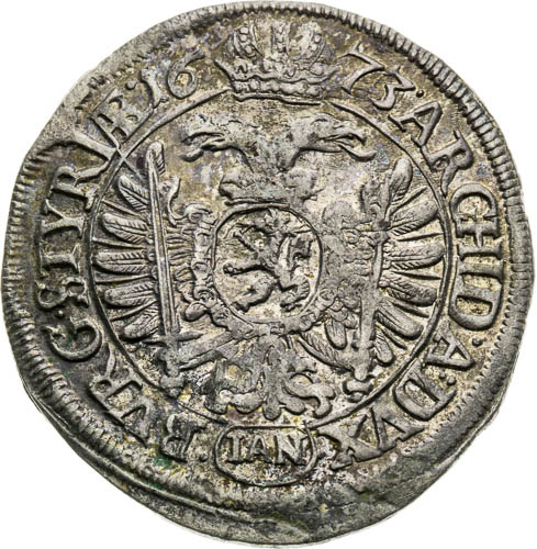 VI Grajciar 1673 - reverz